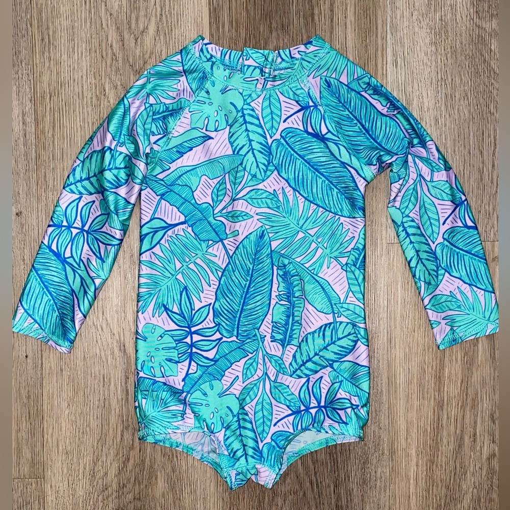 Cat and Jack One Piece Swimsuit in Tropical Print - 2T